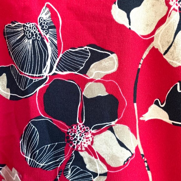 Lane Bryant Womens V-neck Flare Sleeves Top Blouse - Picture 2 of 7